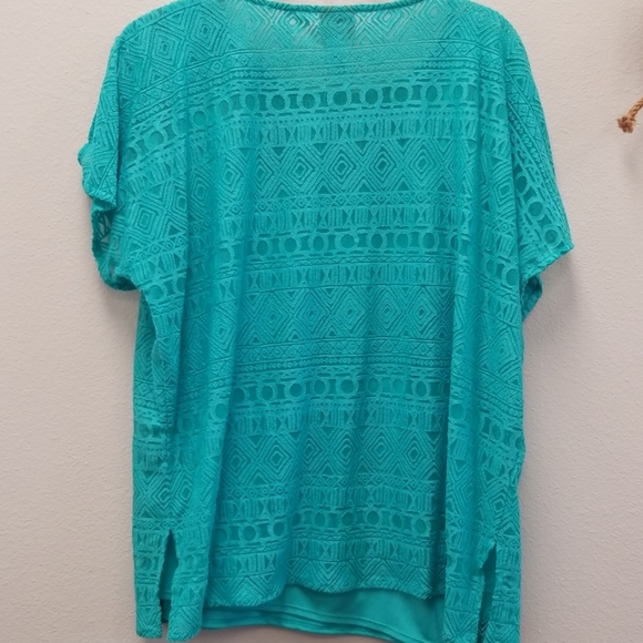 Bundle 3/$20 EUC Ruby Rd 1X top - Picture 6 of 6